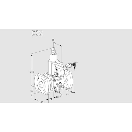 Honeywell Kromschroder VAS350F/LQ KS88031747