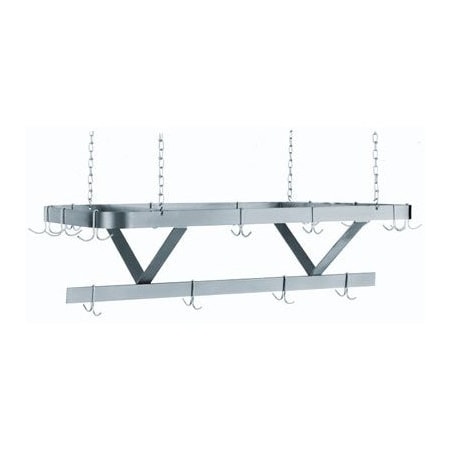 Advance Tabco Stainless Ceiling Mount Pot Rack SC-108
