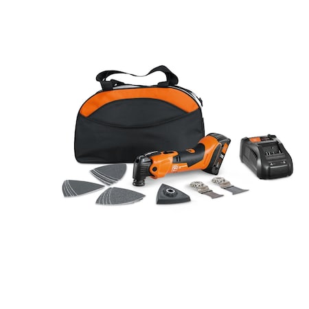 Fein AMM 500 AS 2Ah FUS Cordless Oscillating Multi-Tool, Nylonbag 71293865090