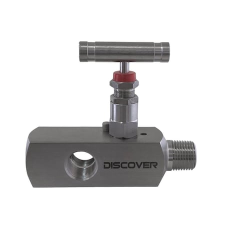 Discover 1/2 in. Stainless Steel Mx3F Gauge Needle Valve 10000 PSI 102761