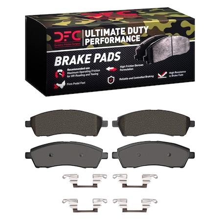Dfc Ultimate Duty, Disc Brake Pad Set,  1400-0757-01