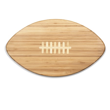 Picnic Time Family Of Brands Touchdown! Pro Football Cutting Board & Serving Tray, Bamboo 896-00-506-000-0
