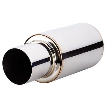 Vibrant 1062 Stainless Steel Case Exhaust Muffler - 6.25 In. V32-1062
