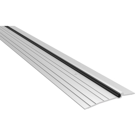 Pemko 2005AV72 72" Latching Panic Exit Saddle with Vinyl Mill Aluminum 2005AV72