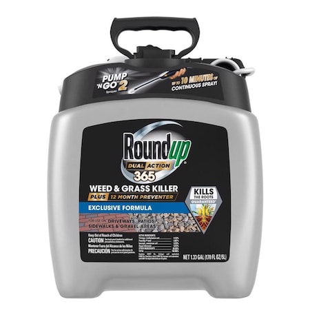 Roundup Pump 'N Go 2 Weed and Grass Killer + Preventer RTU Liquid 1.33 gal 5725204