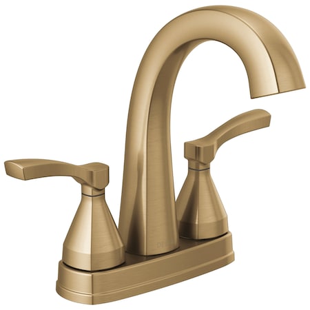 Delta Stryke Two Handle Centerset Bathroom Faucet 25775-CZMPU-DST