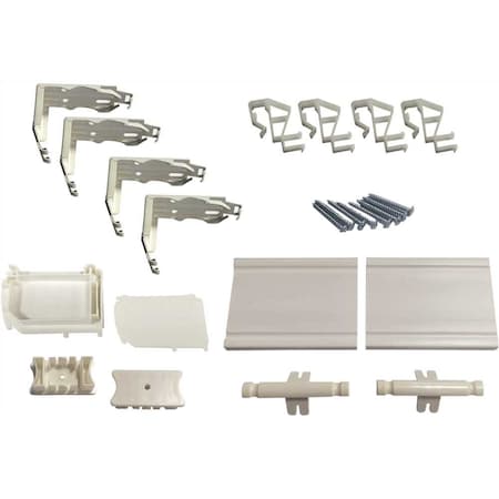 Designers Touch Hardware box set for Cordless 2 in. Faux Wood Blinds 10793478563135