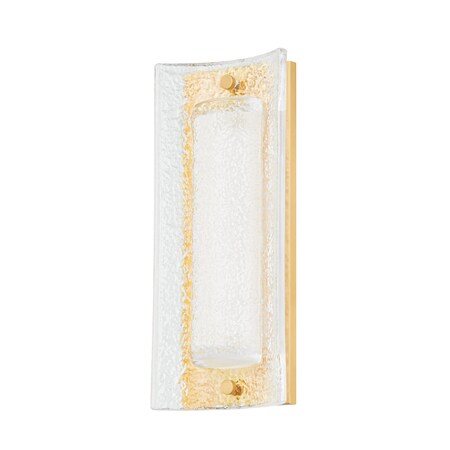 Hudson Valley Lighting Philmont 1 Light Wall Sconce 6.75 In. Aged Brass 6615-AGB