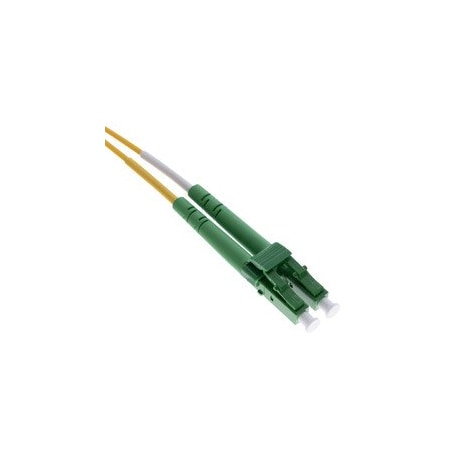 Cable Wholesale LC/APC Epoxy Connector, Duplex 2.0mm, OS2 Singlemode, Green, 100 pieces 34LC-01320