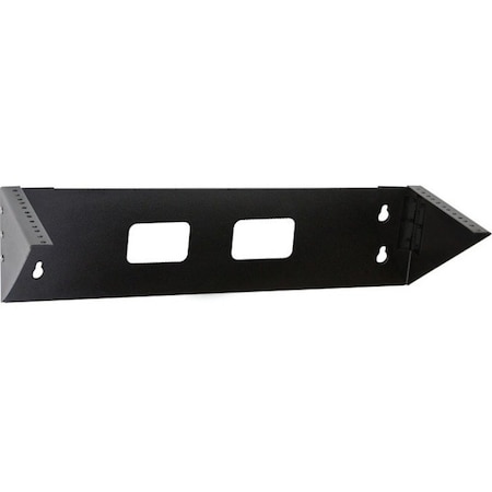 Video Mount Products VMP ER-VR4U Wall Mount for Rack Equipment - Black - 150 lb Load Capacity - Steel - 1 ER-VR4U