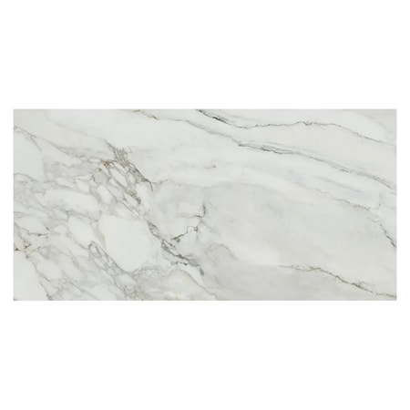 Apollo Tile 24 x 48 in. Matte White with Gray Vein Porcelain Wall and Floor Tile 15.42 sq ft/case, 2PK IMP88ARCOMA2448
