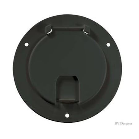 Overtime B113 5.2 x 2.6 in. Deluxe Hatch Cable - Black OV361258