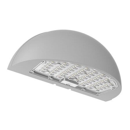 Westgate HALF-MOON WALL PACK 24/32/40W 3CCT TYPE3 WITH PHOTOCELL SIL, 24W/32W/40W, 30K/40K/50K, Silver WPMX-24-40W-MCTP-SIL