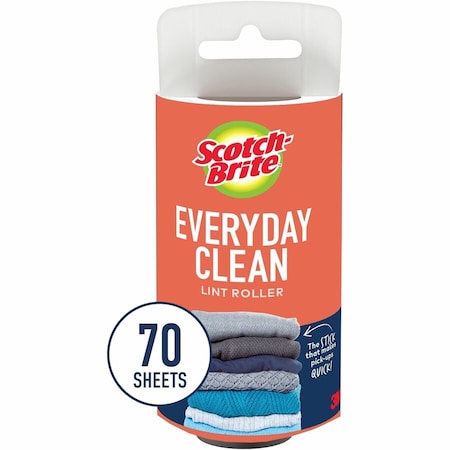 Scotch-Brite Lint Roller Refill, Beige, Pk 6 836RFS-70