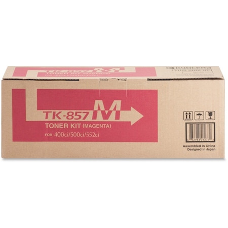 Kyocera Magenta Toner Cartridge 18K YLD 1T02H7BUS0 TK857M