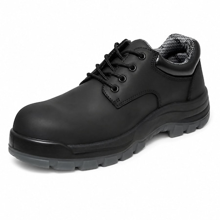 Handpoint Mens 4 in Composite Toe Work Boots-Slip Resistant, Anti-Puncture, Electrical Hazard Protection, 10 61N01BK-10