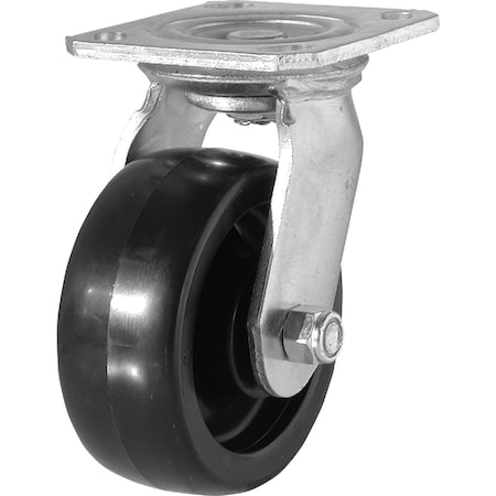 Shepherd Hardware 6'' Phenolic Heavy-Duty Swivel Plate Caster 9774