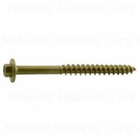 Midwest Fastener 53753 Screw, 3/8 in Thread, 3-5/8 in L, 50 PK M53753