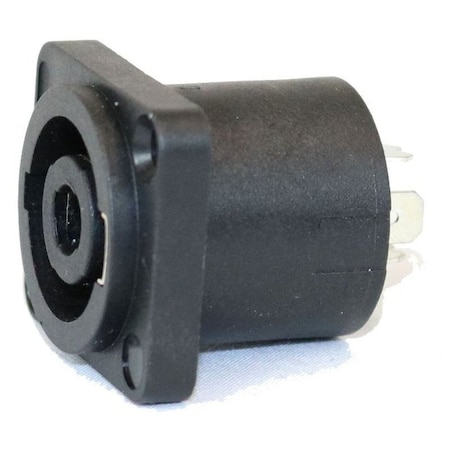 Deejay Led 4 Pin Female Bayonet Style Quick Release Type Connector used on Chuchera Boxes TBH4PINFEMALE