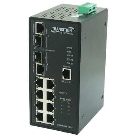 Lantronix Transition Networks SISPM1040-384-LRT Ethernet Switch SISPM1040384LRT