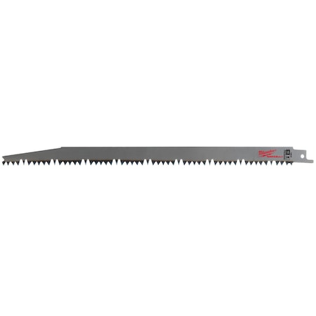 Milwaukee Tool 12 in x 5 TPI Reciprocating Saw Blade, 1 PK 48-00-1305