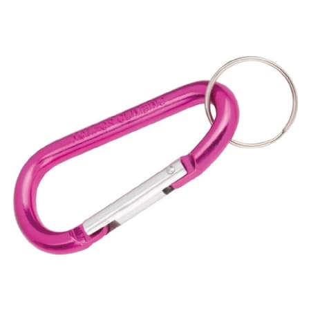 Vulcan Key Chain, Key Ring Ring, 7/8 in Dia Ring, Aluminum Case, Blue/Gold/Green/Pink 87207