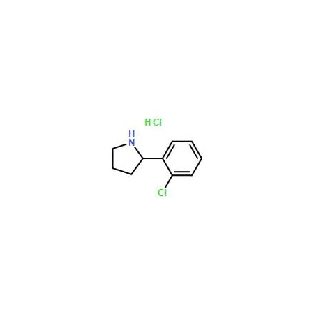 Ak Scientific 2-(2-Chlorophenyl)pyrrolidine HCl (1g), CAS 1197231-15-4 3405AA-1g