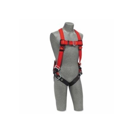 Dbi-Sala PRO Vest-Style Harnesses, Back D-Ring, X-Large, Tongue Buckle 098-1191384