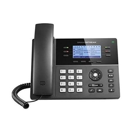 Grandstream WIFI IP Telephone 3 Lines, b/w b/w, 24 BLF, PoE GXP1760W