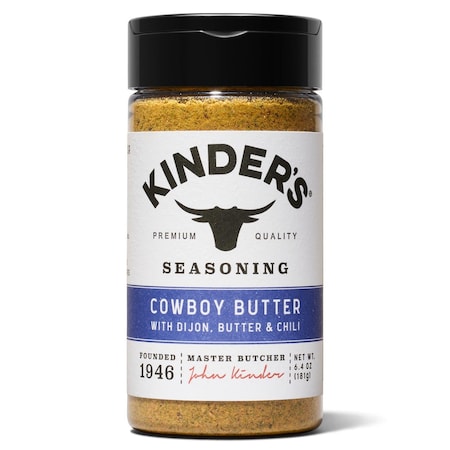 Kinders Cowboy Butter BBQ Seasoning 6.4 oz 37582