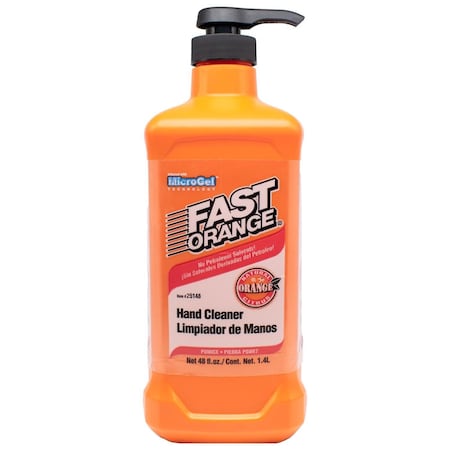 Fast Orange Citrus Scent Pumice Hand Cleaner 48 oz 25148