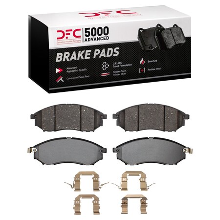 Dfc 5000 Advanced Disc Brake Pad Set,  1551-0888-01