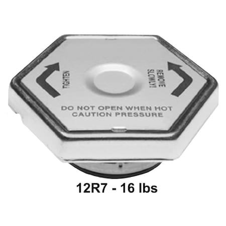 Acdelco Engine Coolant Reservoir Cap 12R7