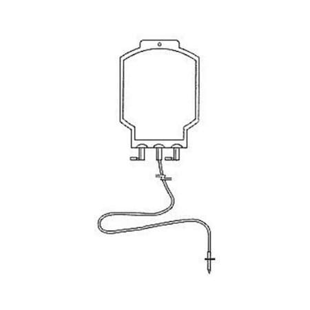 Jorgensen Laboratories Blood Transfer Unit 300mL J0520TB