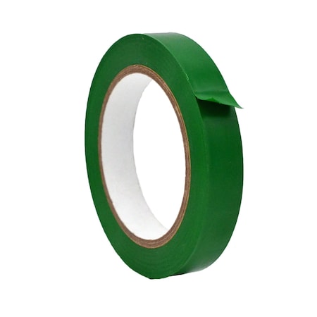 Wod Tape PVC, Kelly Green, 3/4 inch (18mm) W., 5 mil Thickness, 64 PK WOD VTC605-00750-64-60-KGR