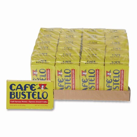 Cafe Bustelo Coffee, Espresso, 10 oz Brick Pack, PK24 7441701720CT