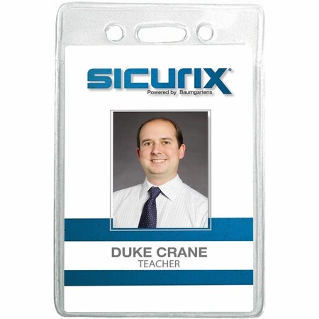 Sicurix HOLDER, BADGE, VERT, PREPCH, 12, 12PK 67820