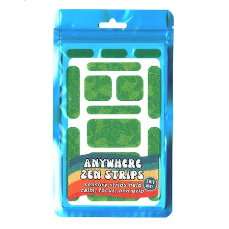 The Pencil Grip Zen Strips, Anywhere Zen, Sandy Leaves, 13-Piece, 6PK TPG-88606