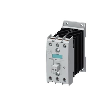 Siemens Solid-state contactor 3-phase 3RF2 AC 51 / 20 A / 40 Degrees C 48-600 V / 110 V AC 3RF2420-1AB35