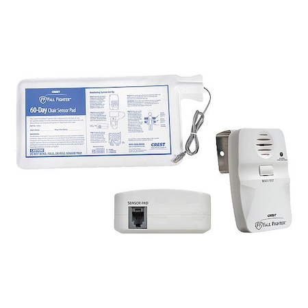 Crest Healthcare Chair Monitor and Sensor Pad, 14 in L 114685