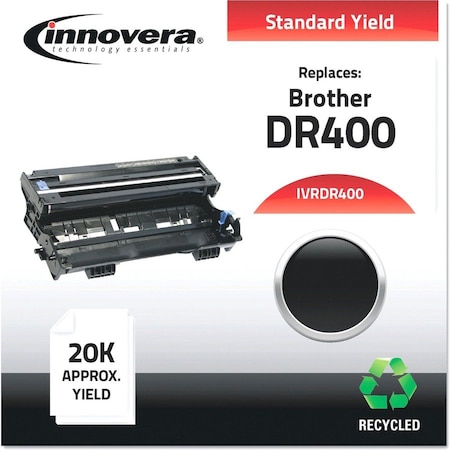 Innovera Remanufactured DR400 Drum Unit, 20000 Page-Yield, Black IVRDR400