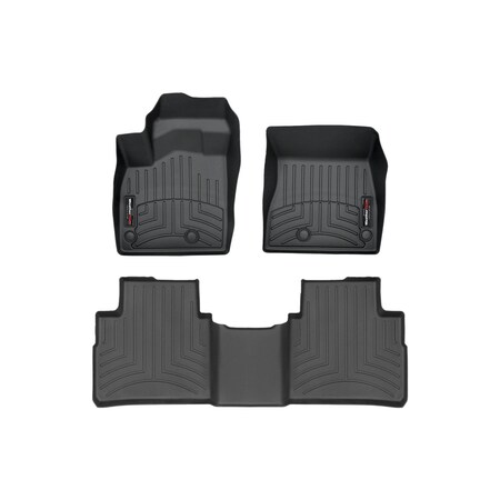 Weathertech Black, Front and Rear Floorliners 4417701-4416442