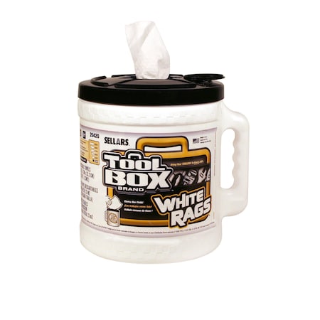Sellars Toolbox Z300 Big Grip 275Ct White 10"X12" Sht 2/Cs, 2PK 20420