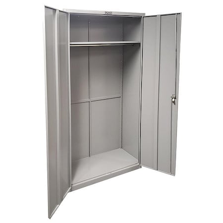Lyon Storage Cabinet, 72 in H, 36 in W, 18 in D, Swing, Keyed, 1 Shelves DD1386