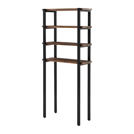 Alaterre Furniture Pomona 64" Over the Toilet 4-Shelf Bath Storage AMBA7120