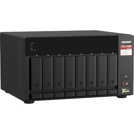 Qnap DESKTOP 8-BAY NAS/ISCSI IP-SAN, AMD TS-873A-8G-US