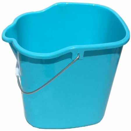 Tuff Stuff Products SB17BL 17 qt. Square Utility Bucket; Blue SB17BL