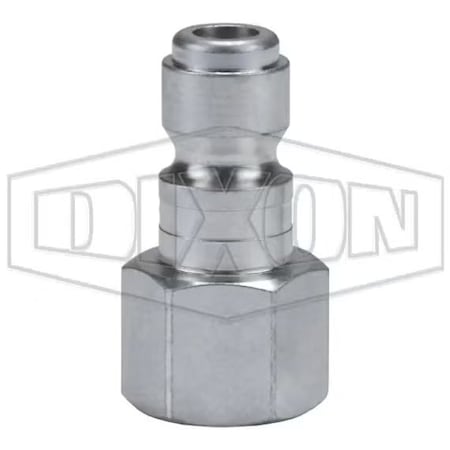 Dixon Tru-Flate Air Chief Automotive Female Quick Connect Plug, 3/8-18 Nominal, Quick Disconnect Plug x NP DCP6