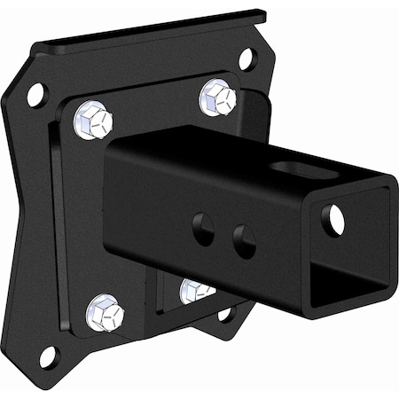 Kfi 101930 Polaris RZR XP 1000/XP4 1000 Rear 2 in Receiver-1/4 in & 316 in Steel, BeadBlasted & Powder 101930