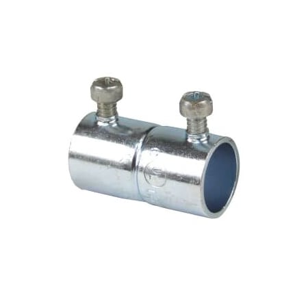 Abb 1-1/4 INCH COUPLING, SSCREW, EMT, STL, 25PK TK124A